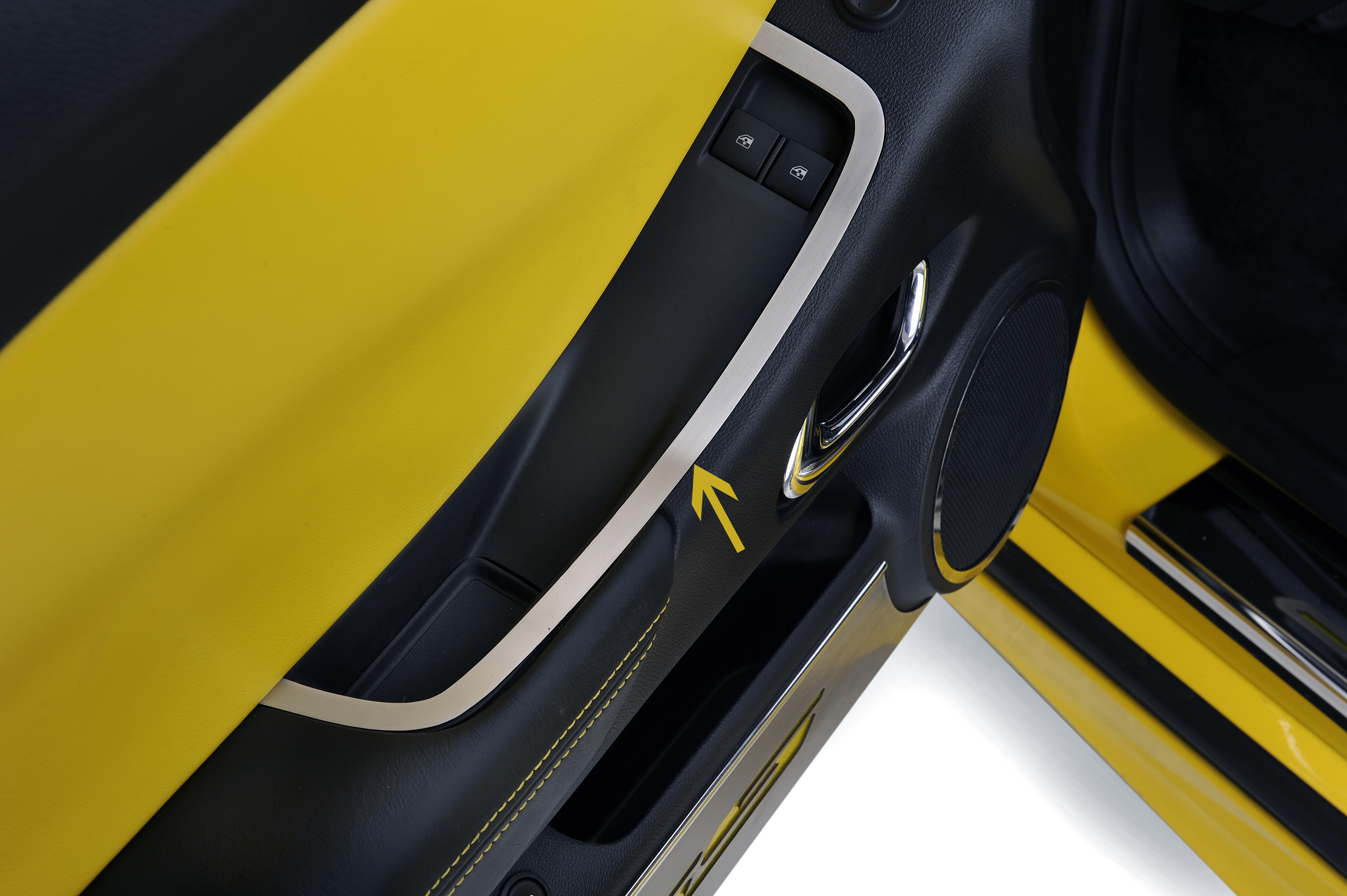 Camaro All Models 10-13 Door Handle Pull Trim Brushed Interior 2pc